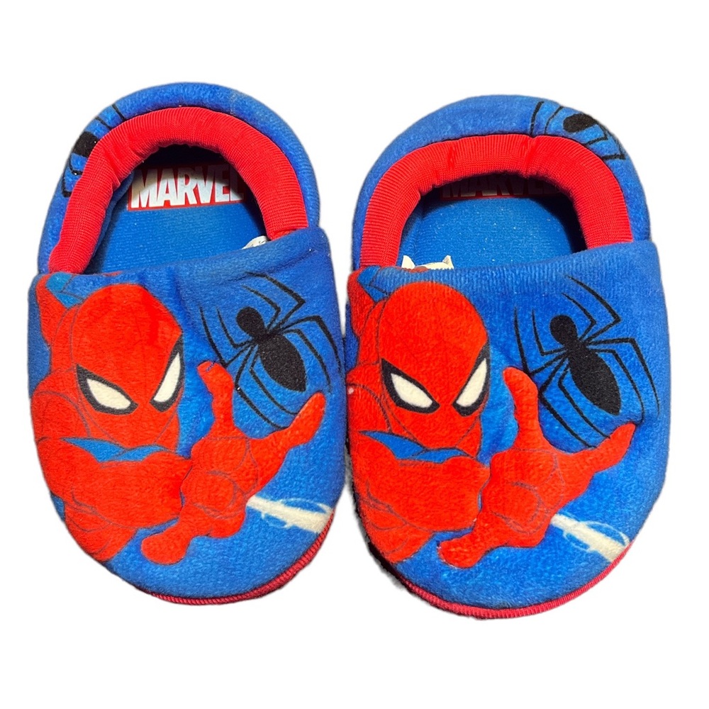 Spiderman slippers toddler 7/8